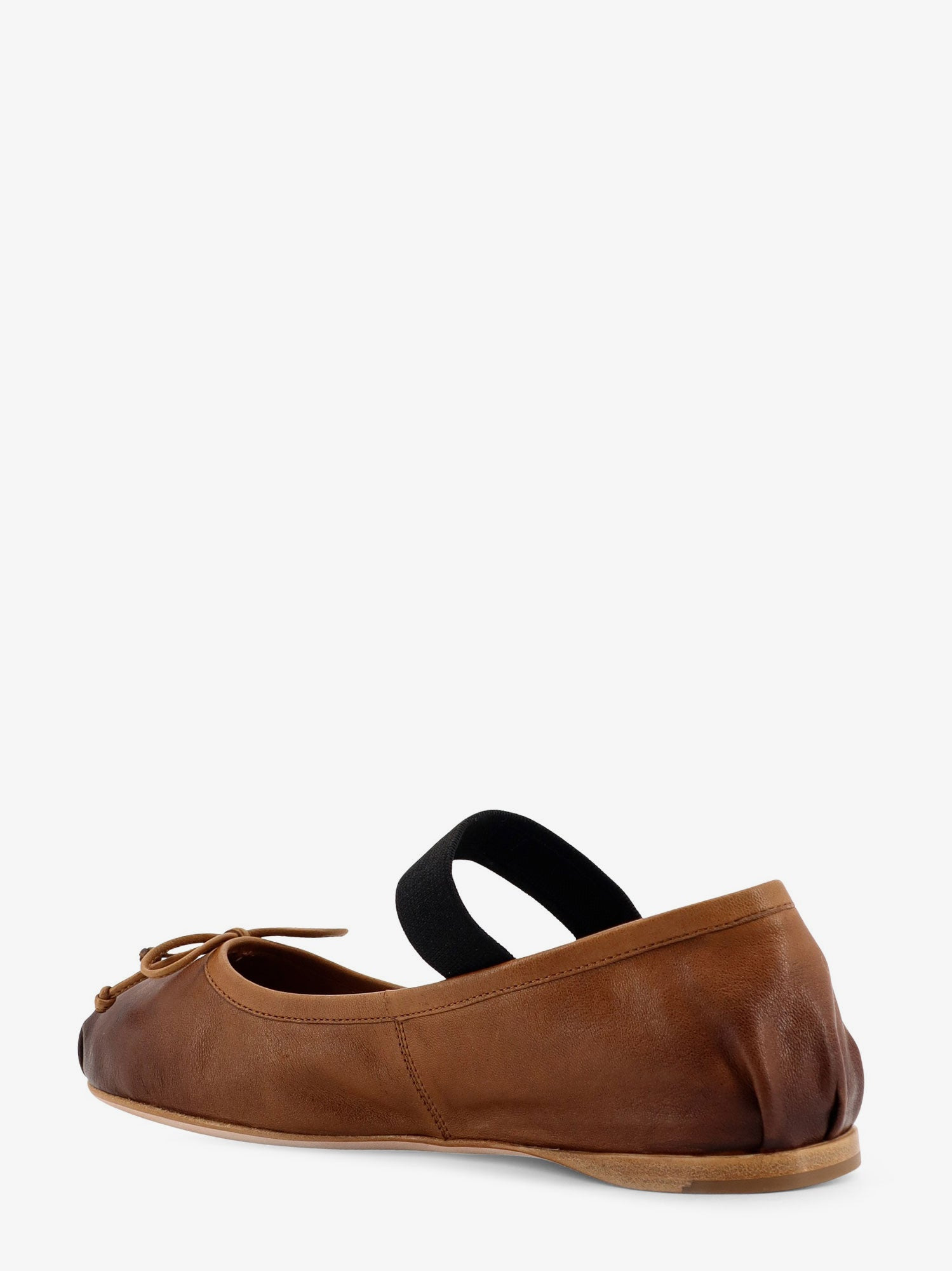Leather Ballerinas - 4