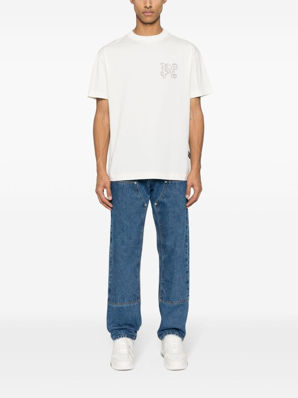 Palm Angels Jeans Blue - 4