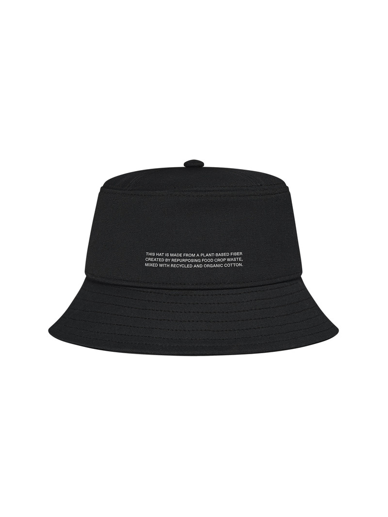 Oilseed Hemp Bucket Hat - Black 1