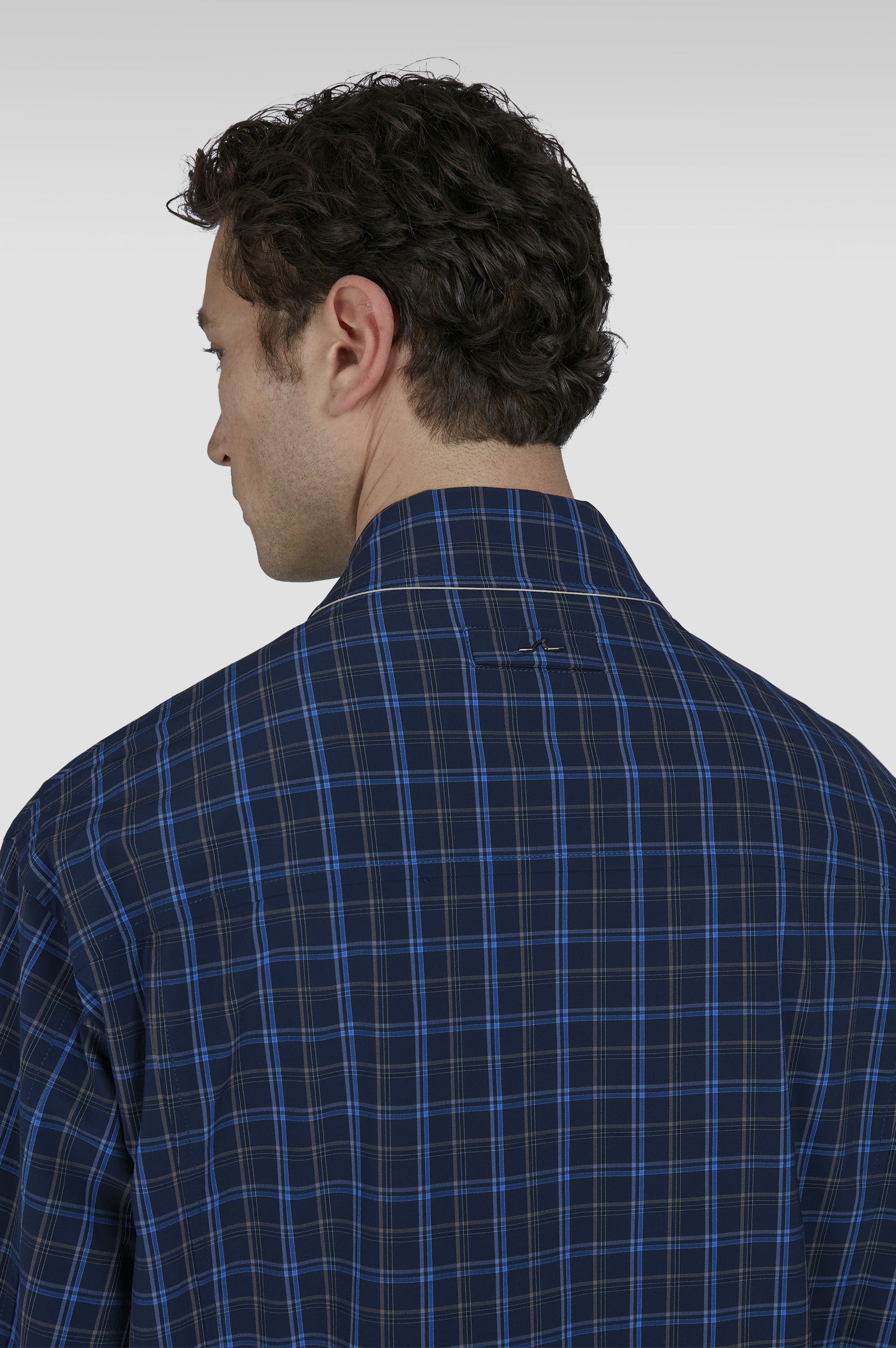 REVERSIBLE JACKET WITH PLAID PATTERN - 5