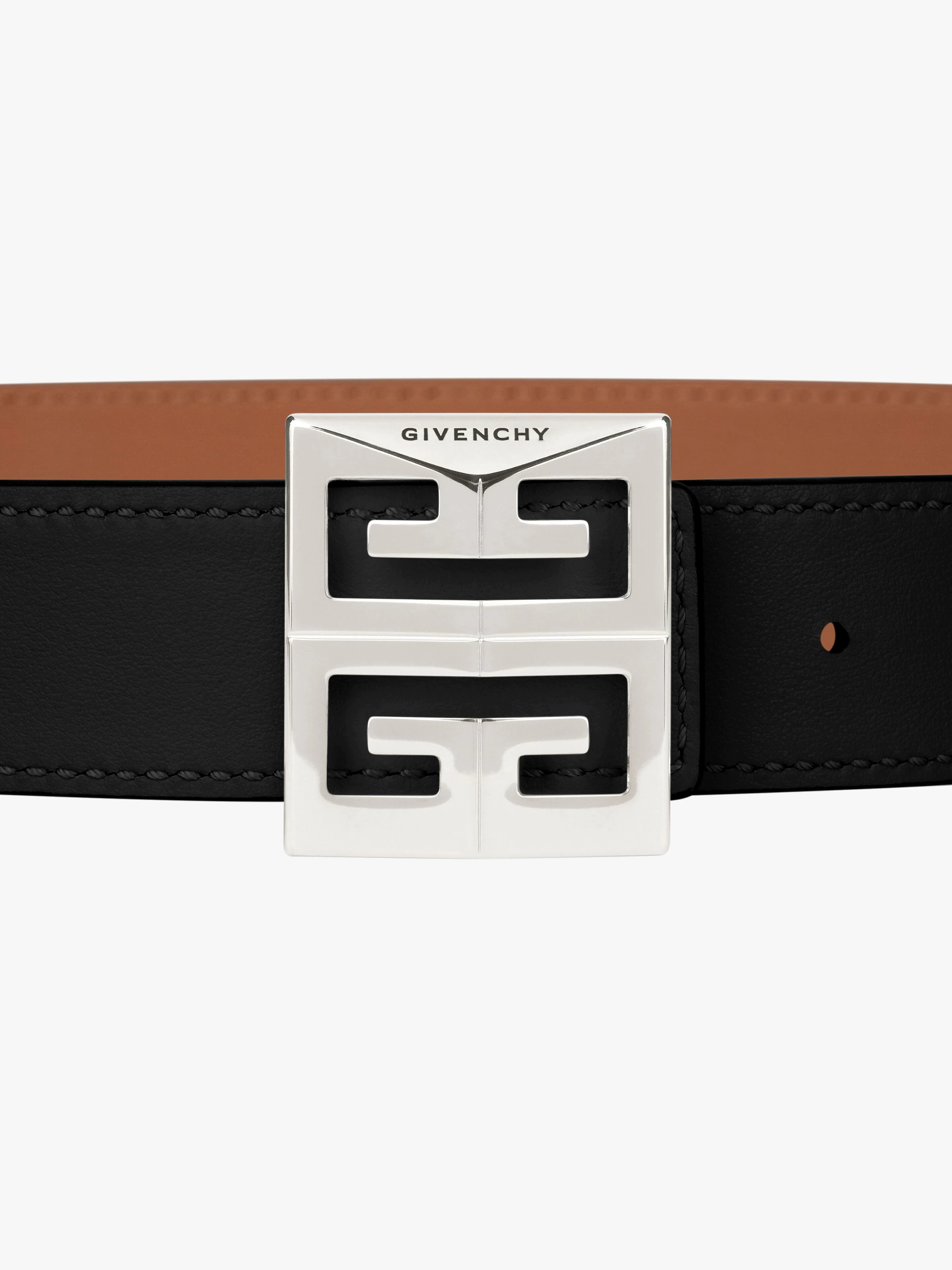 4G REVERSIBLE BELT IN LEATHER - 2