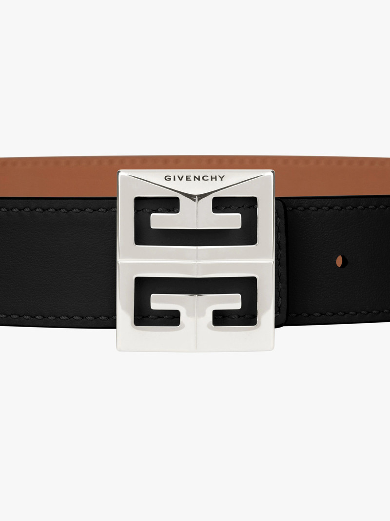 Givenchy 4G REVERSIBLE BELT IN LEATHER outlook
