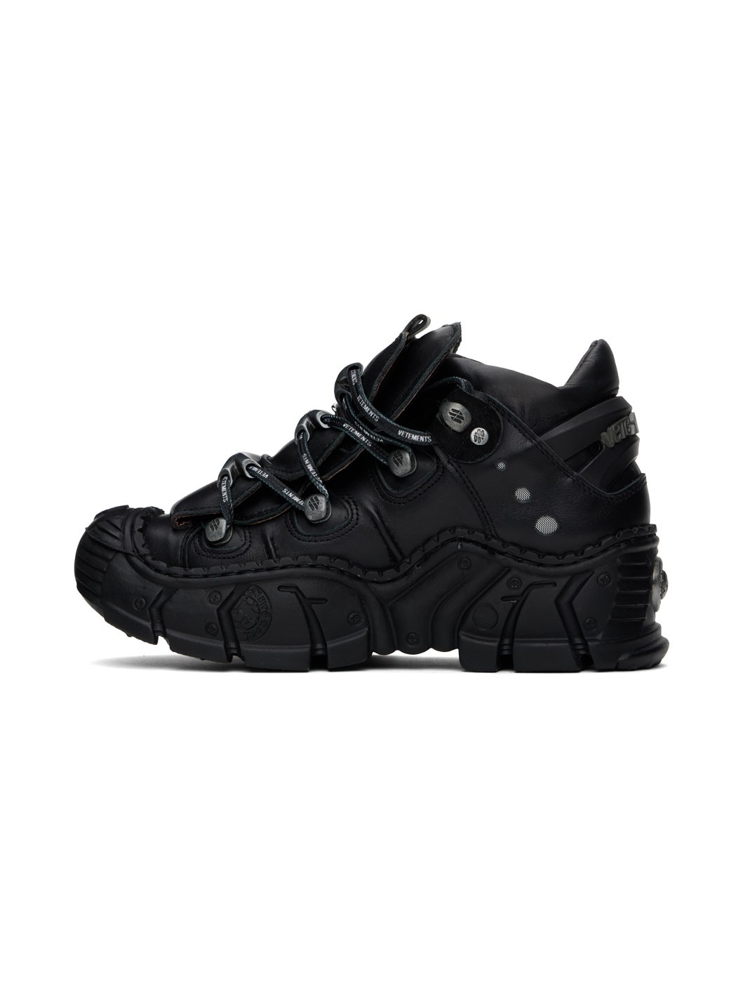 Black New Rock Edition Race Sneakers - 3