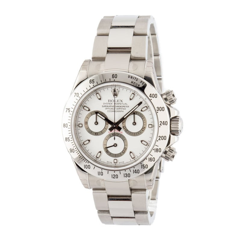Pre-Owned Rolex Daytona 116520 White Dial - 2