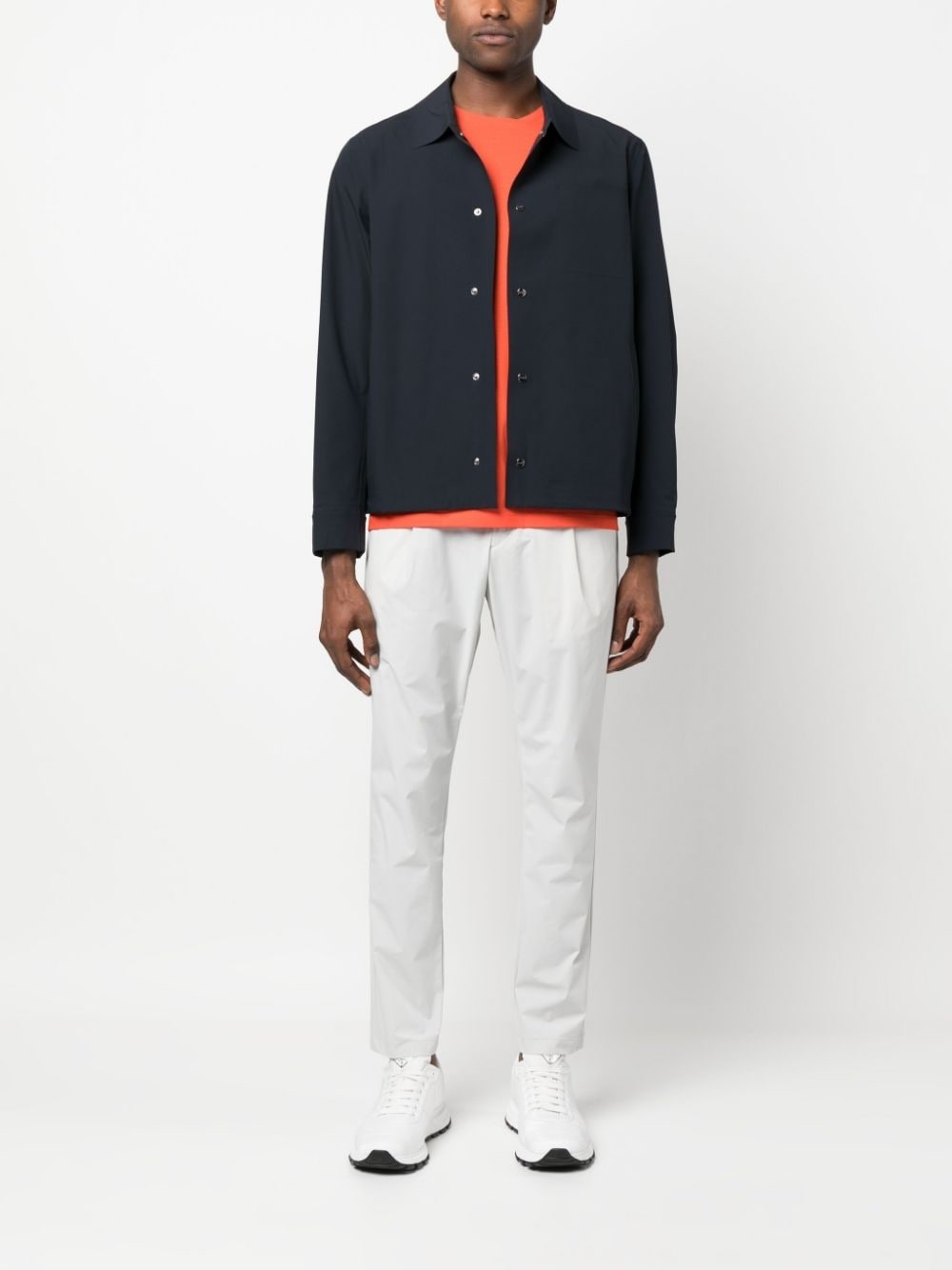 plain cotton T-shirt - 2