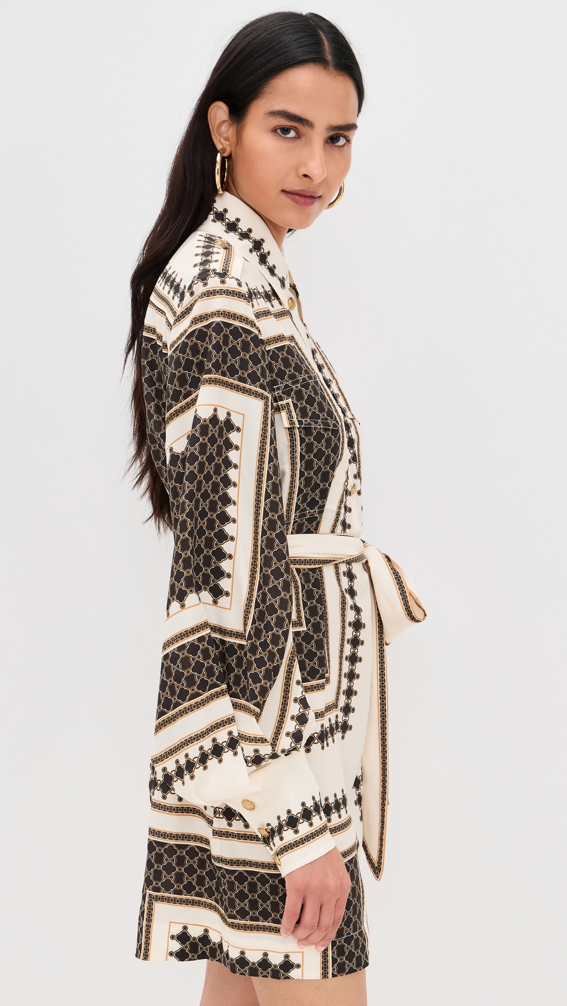 Scarf Mini Dress - 3
