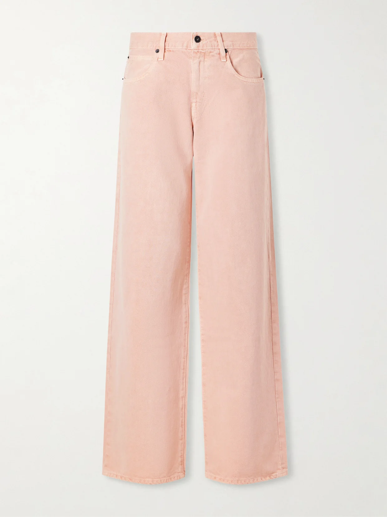 Mica Low-rise Wide-leg Jeans - 1