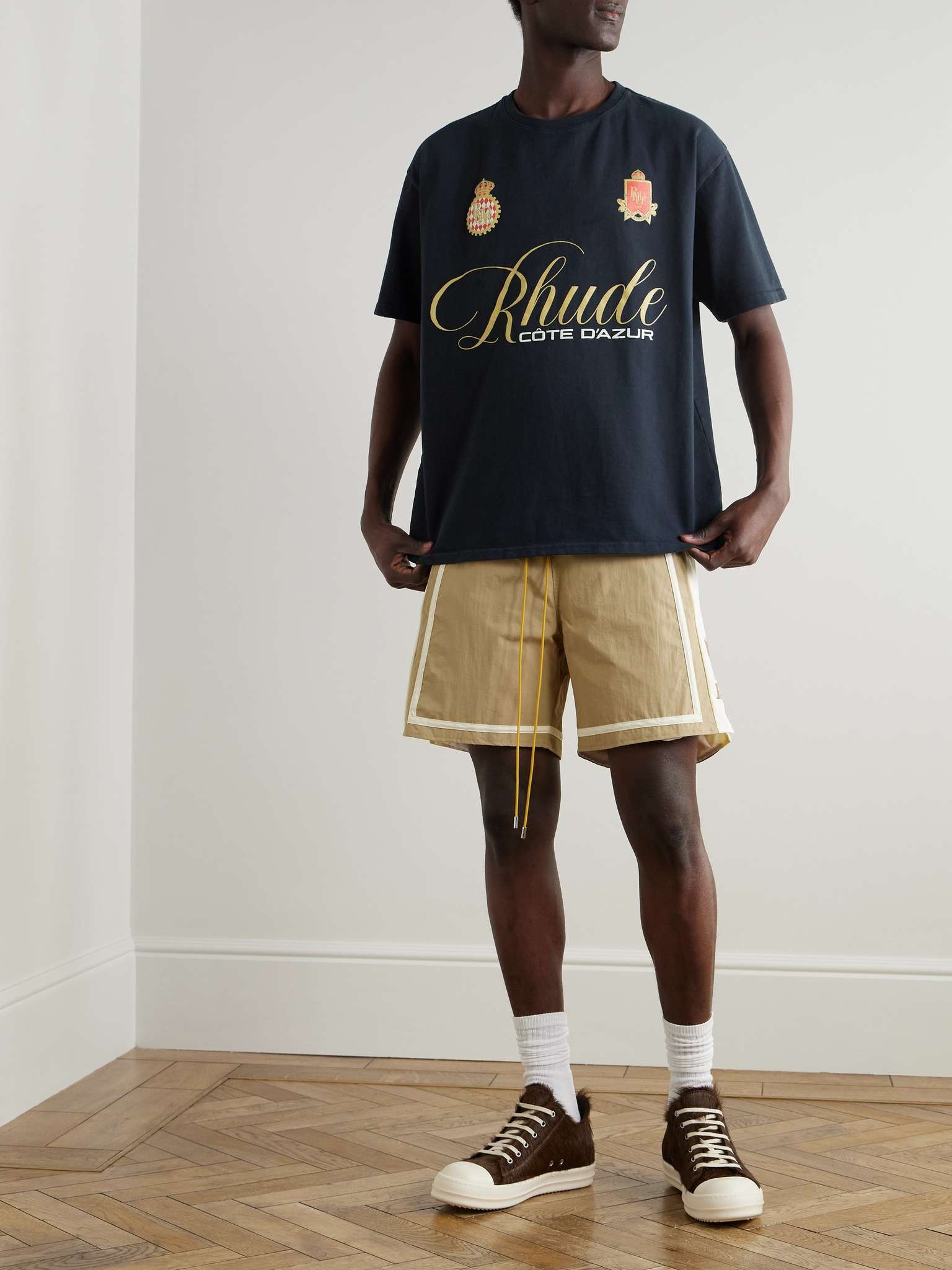 Logo-Print Cotton-Jersey T-Shirt - 2