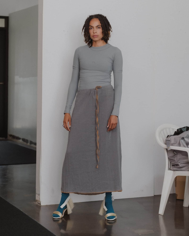 Max Skirt - Crinkle Linen 12