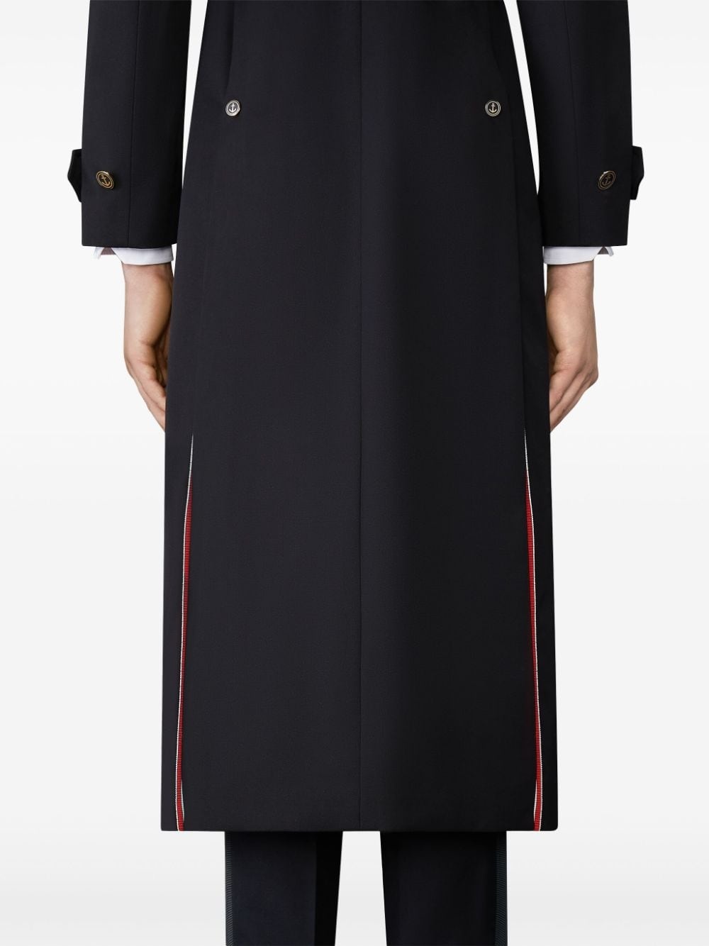 Double-breasted trench coat - 6