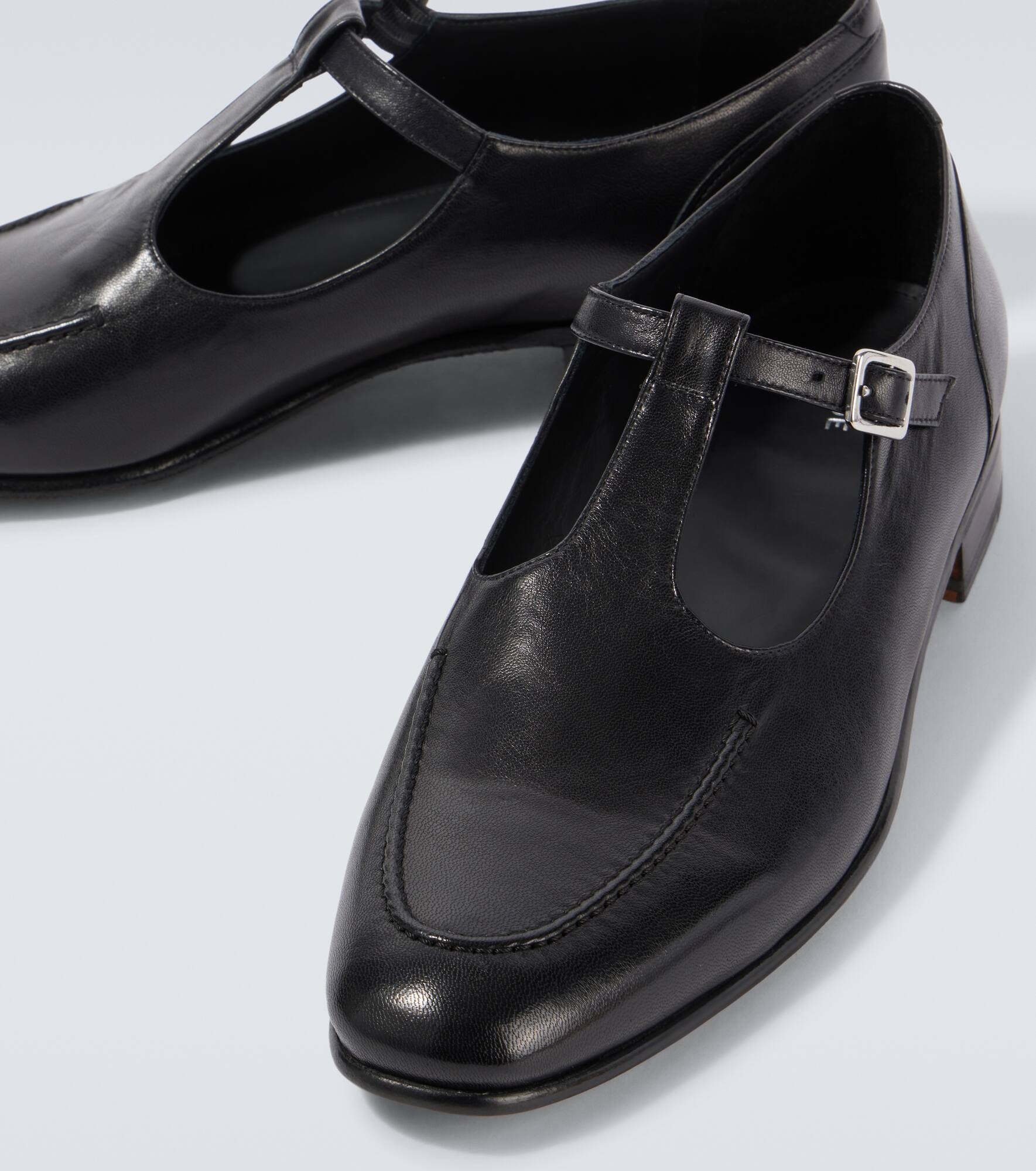 School leather loafers - 3