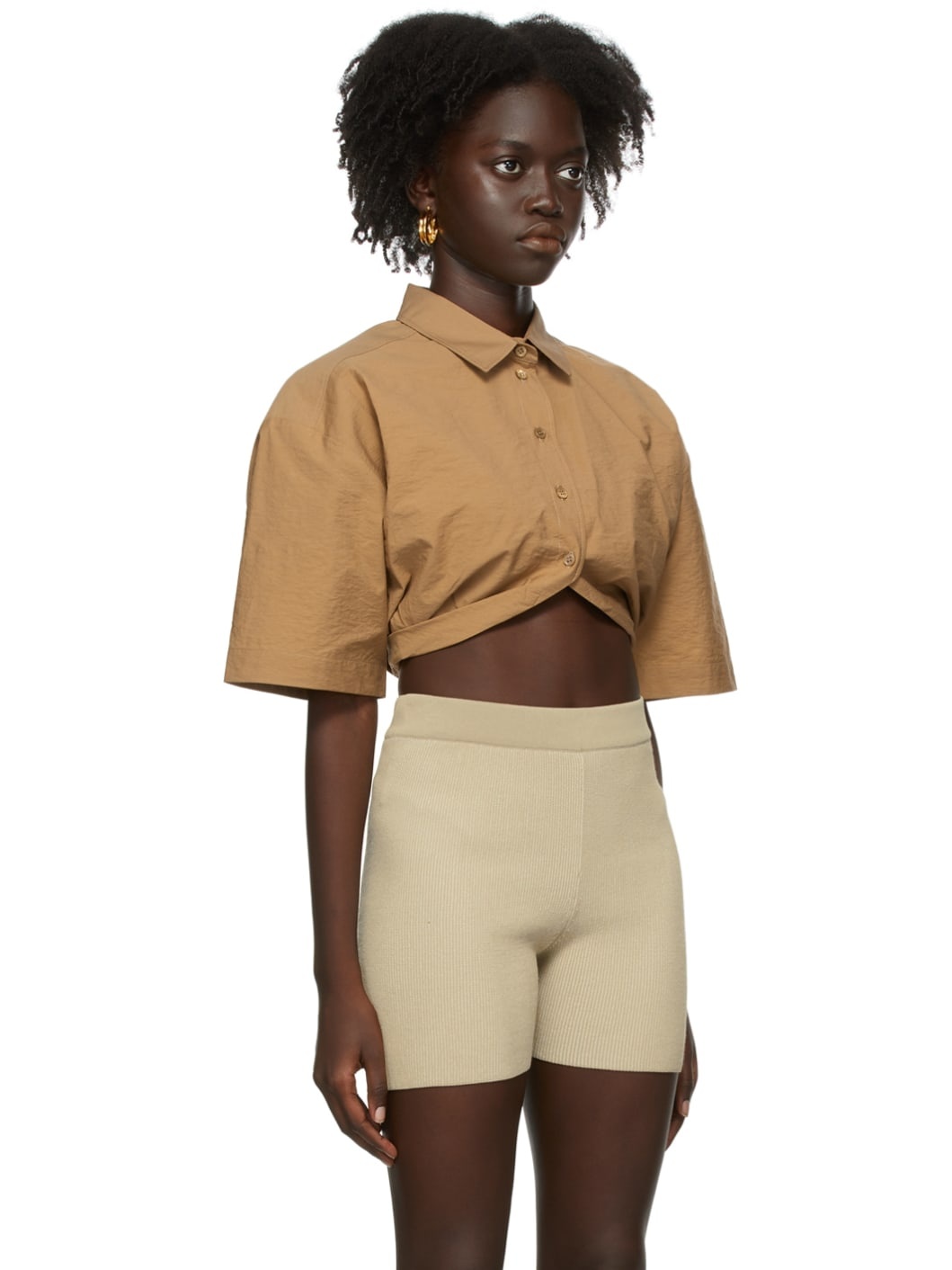 Beige La Montagne 'La Chemise Ballu' Shirt - 2