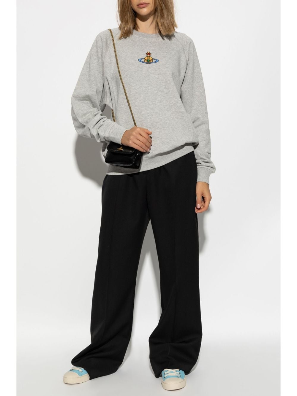 Orb logo-embroidered sweatshirt - 4