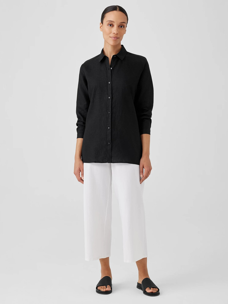 EILEEN FISHER Washable Stretch Crepe Wide-Leg Pant outlook