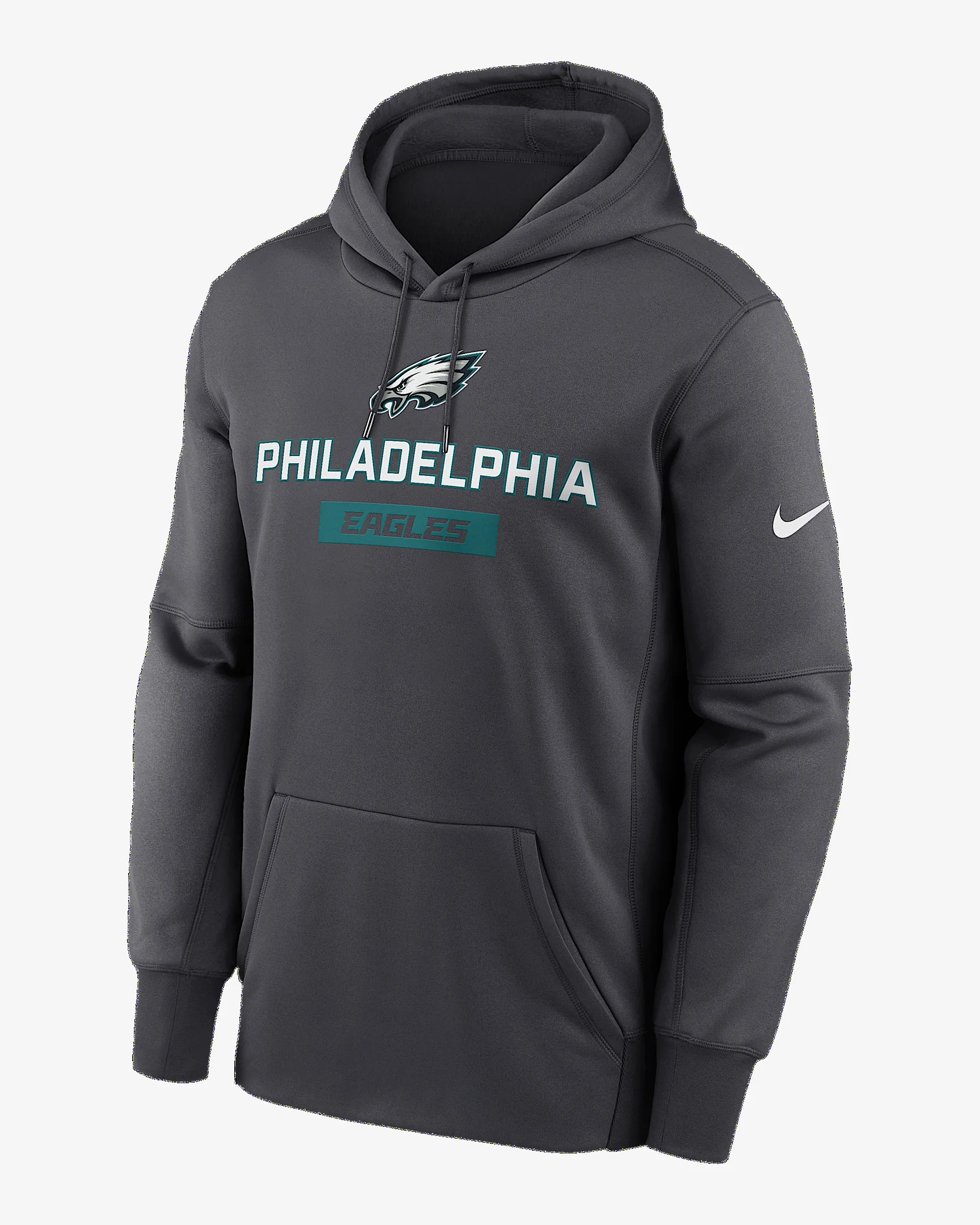 Philadelphia Eagles Toss Sweep Men’s Nike Therma NFL Pullover Hoodie - 1