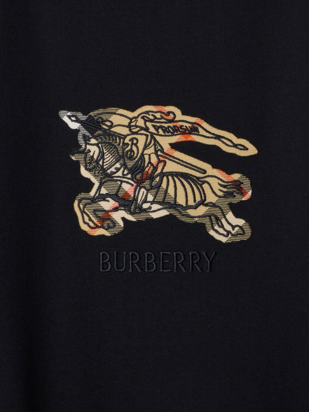 Equestrian Knight-check cotton T-shirt - 3