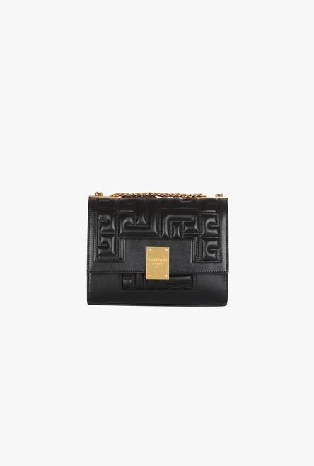 Medium-sized black quilted leather 1945 bag - 1