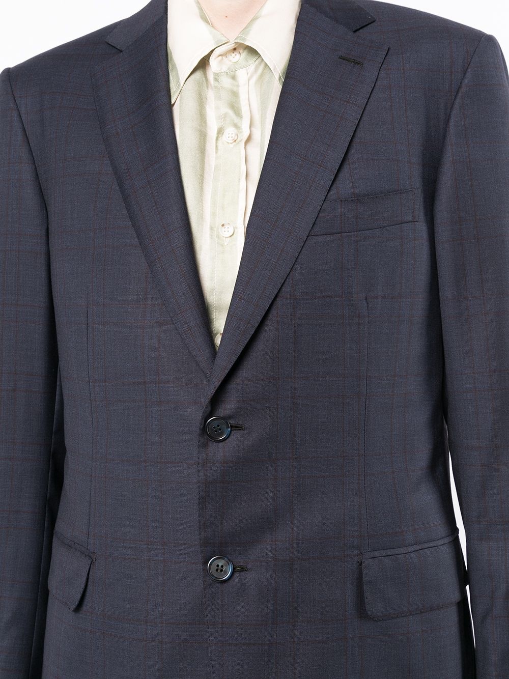 single-breasted two-piece suit - 5