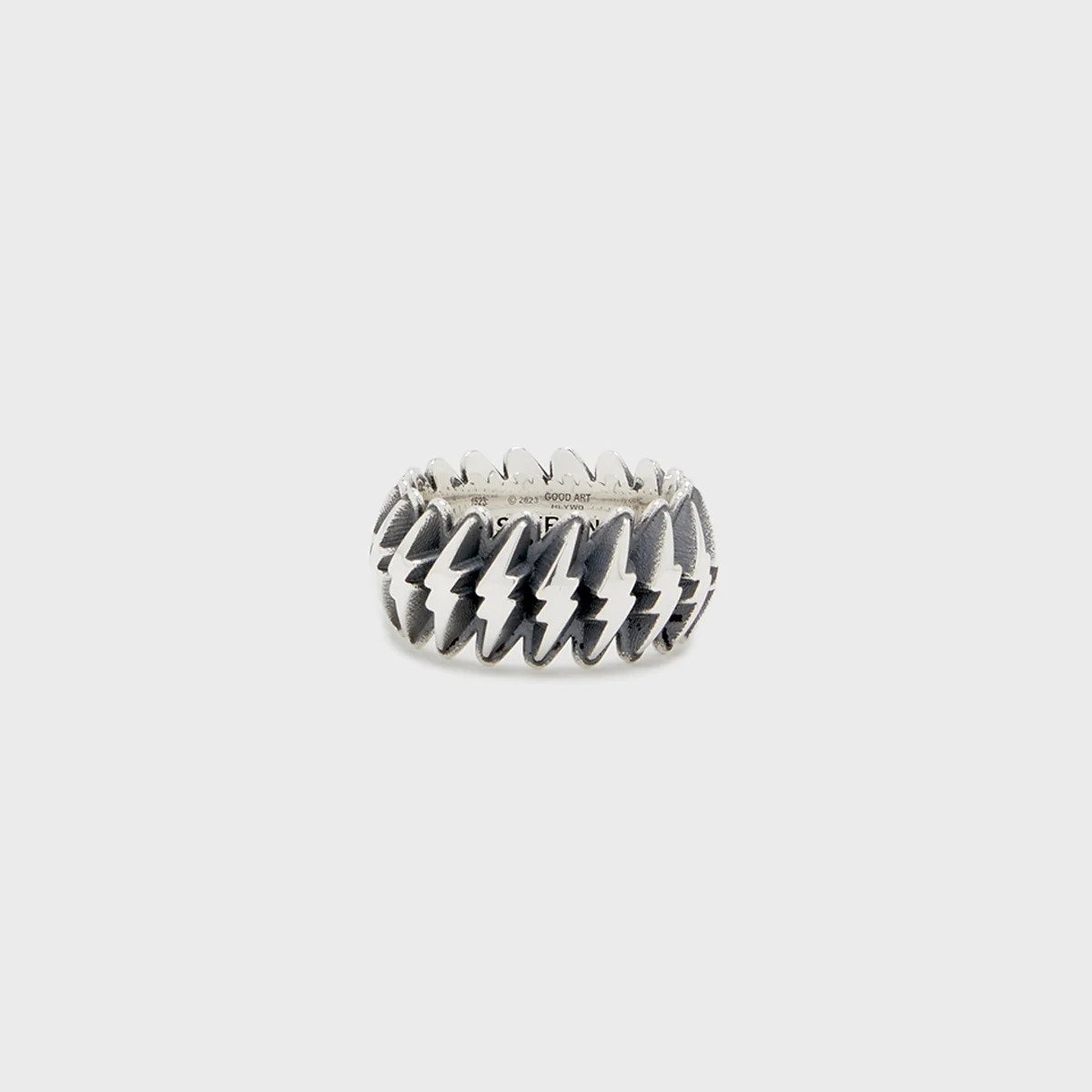 RS-M25-SHAZAM GOOD ART HLYWD Model 25 Ring Shazam! - Sterling Silver - 1