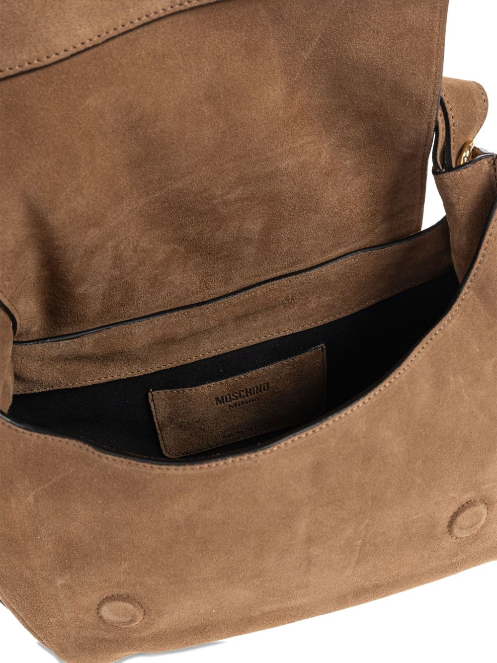 suede tote bag - 4