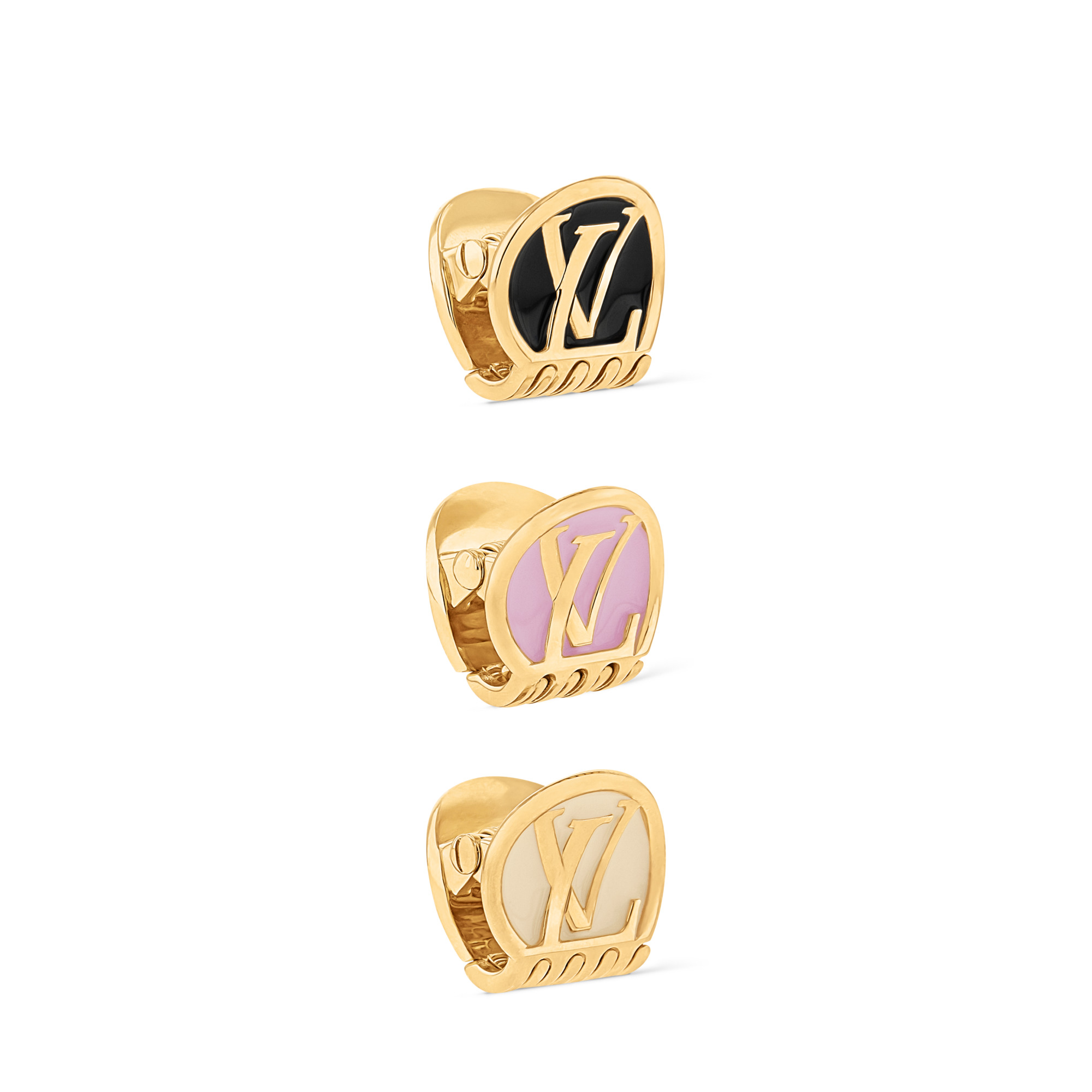 Mini LV Trio Hair Clips - 2