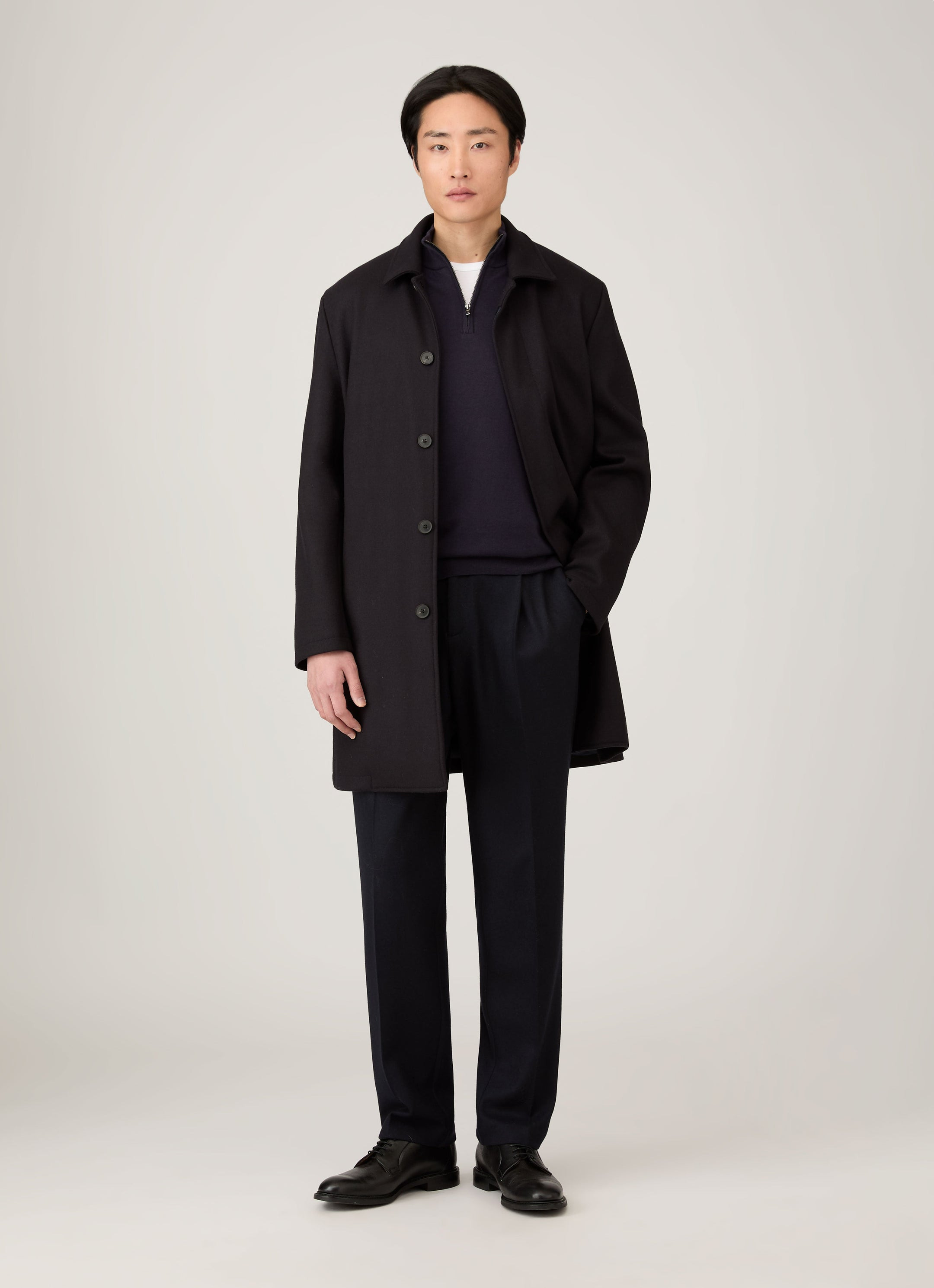 Sea Island Cashmere Half Zip - 3