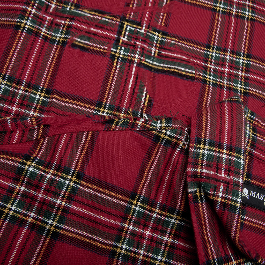 PLAID SHIRT - RED - 5