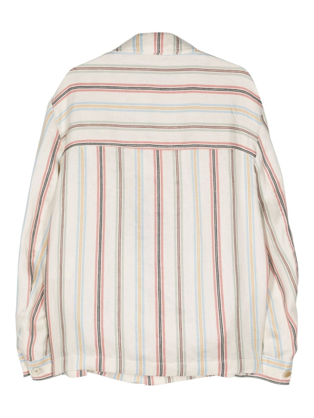 striped herringbone shirt - 2