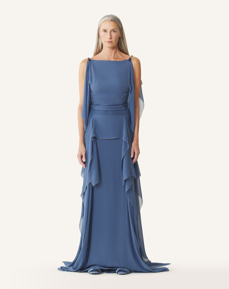 Lanvin MAXI DRESS IN SILK GEORGETTE outlook