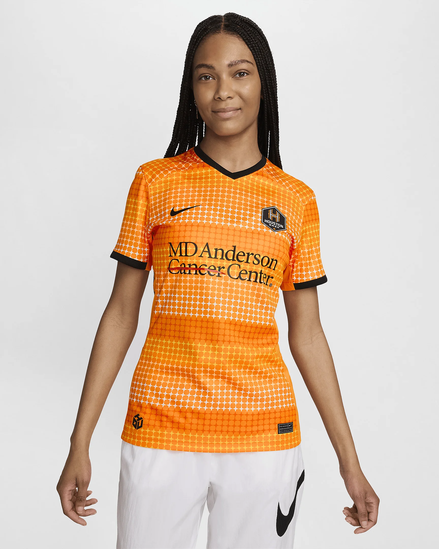 Houston Dash 2024 Stadium Primary Nike Women's Dri-FIT NWSL Replica Jersey - 1