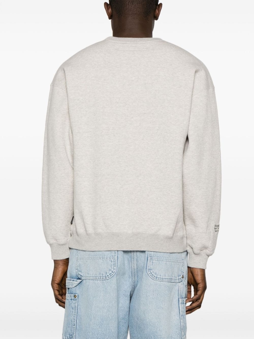 drop-shoulder cotton sweatshirt - 4