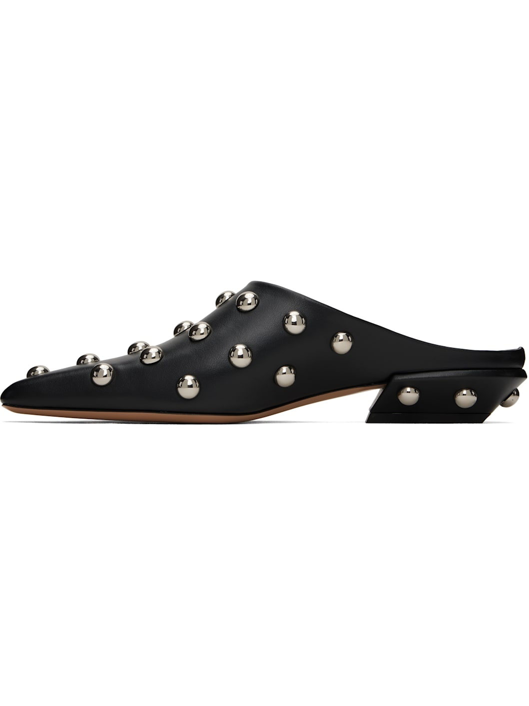 Black Belle Sabot Loafers - 3