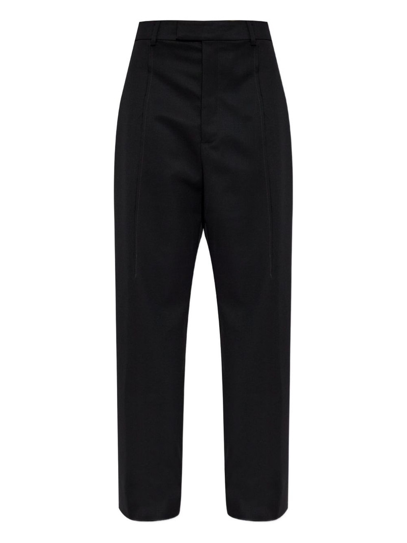 pleated wide-leg trousers 1