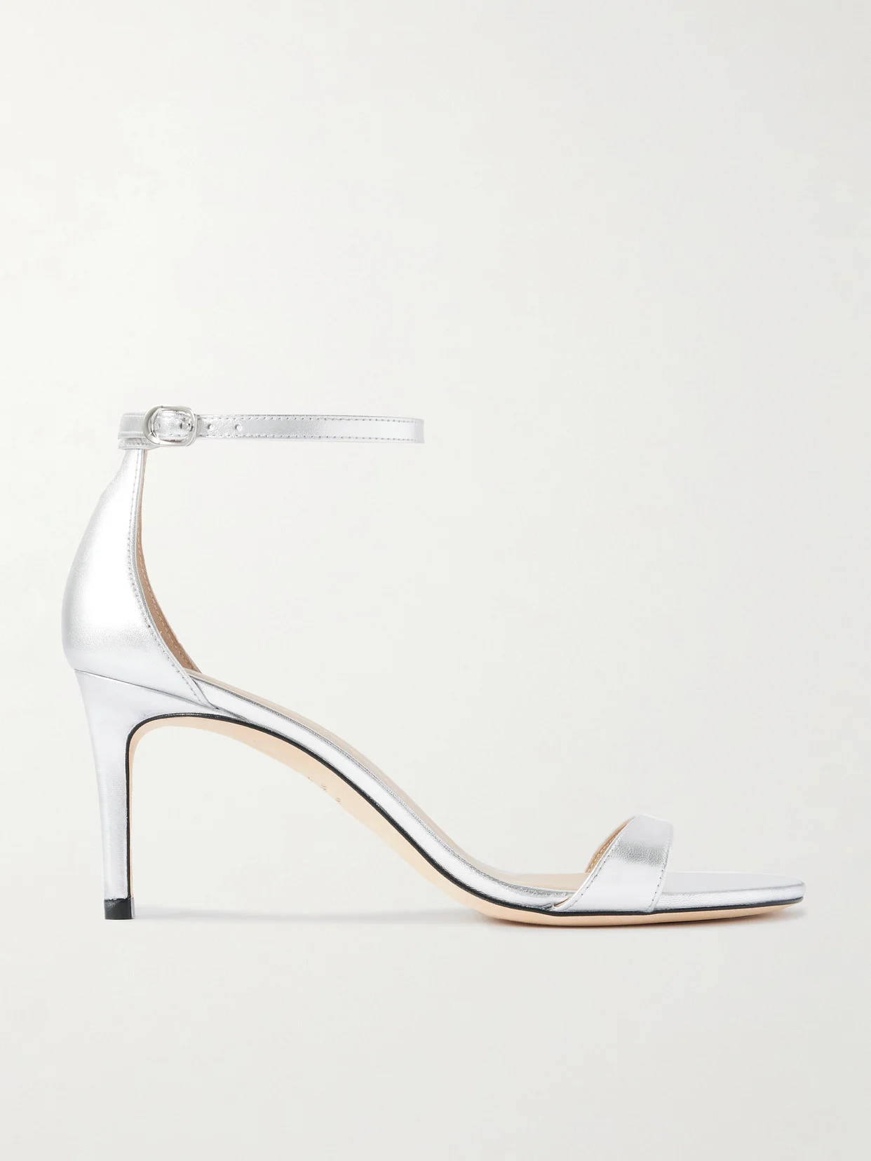 Nudist Ii Metallic Leather Sandals - 1