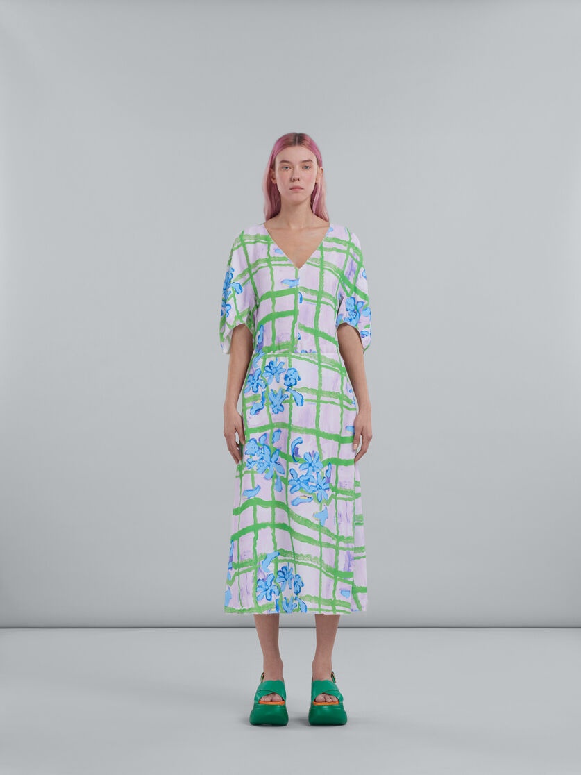 PRINTED CADY SKIRT - 2