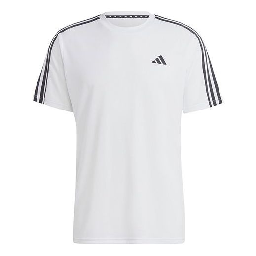 adidas Essentials 3-Stripes Training T-Shirt 'White' IB8151 - 1