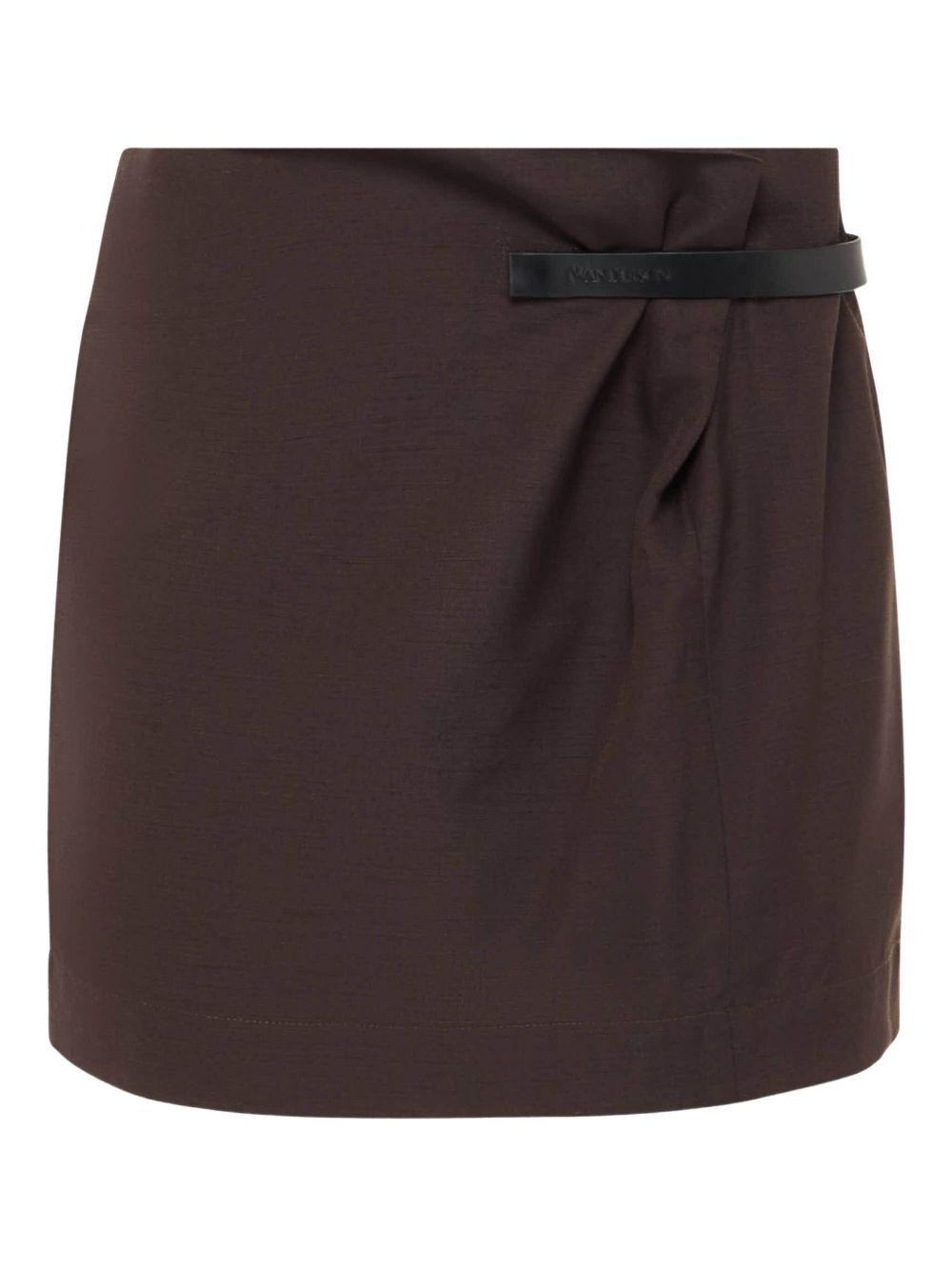 gathered mini skirt - 5