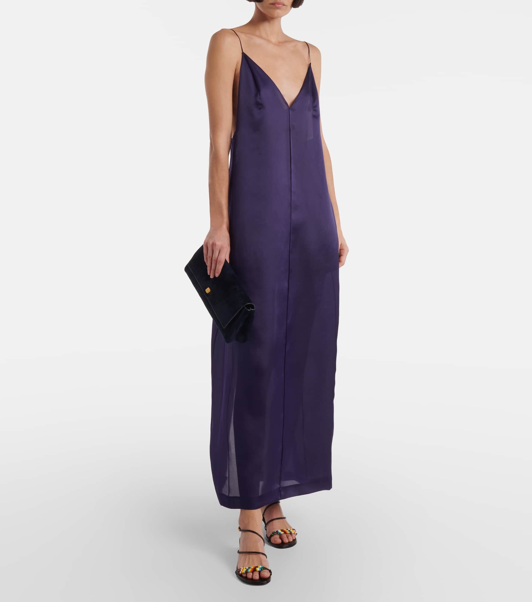 Tulula silk organza slip dress - 2