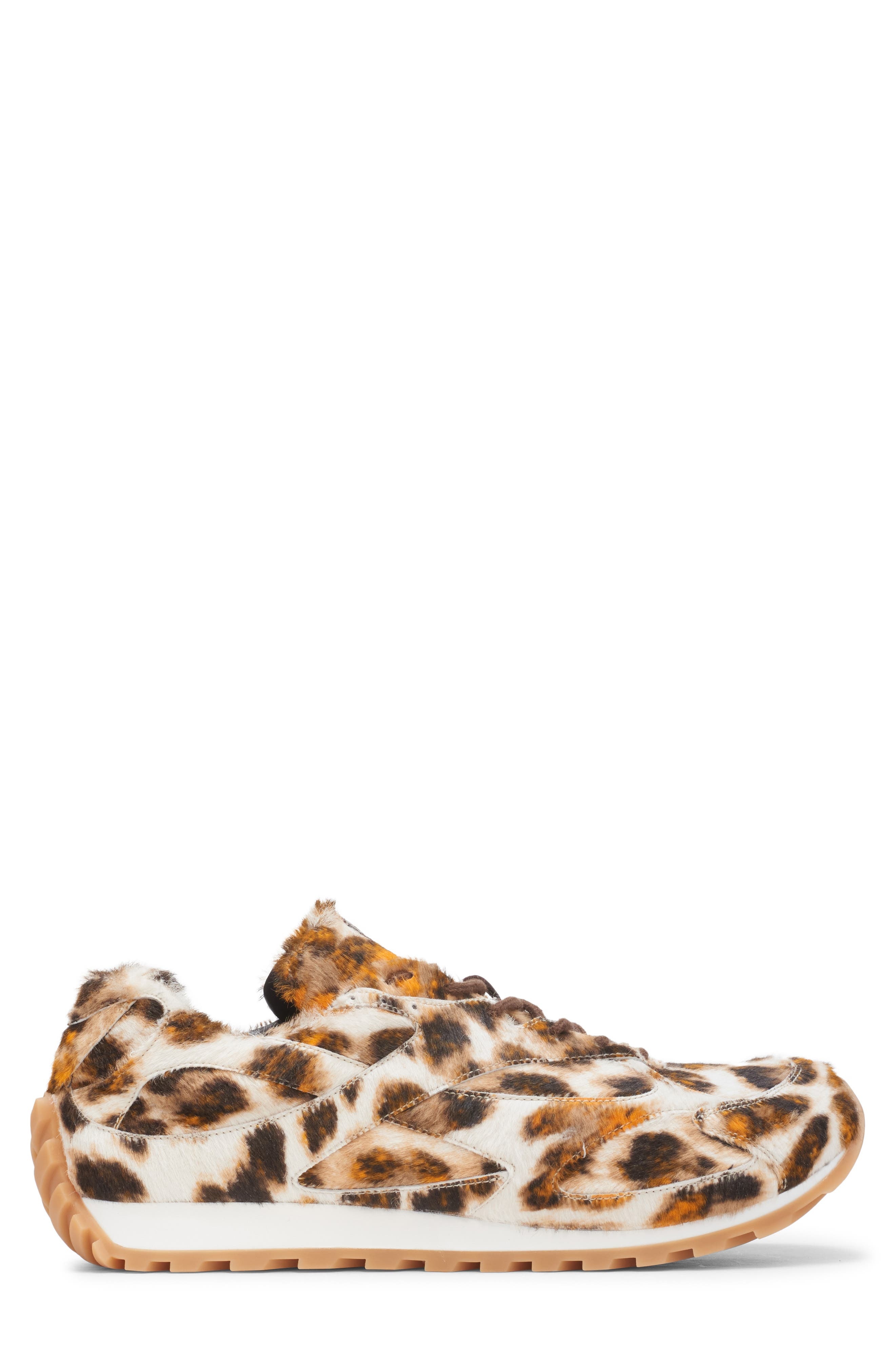 Bottega Veneta Orbit Angora Goat Hair Sneaker in 2729 Jaguar at Nordstrom - 3