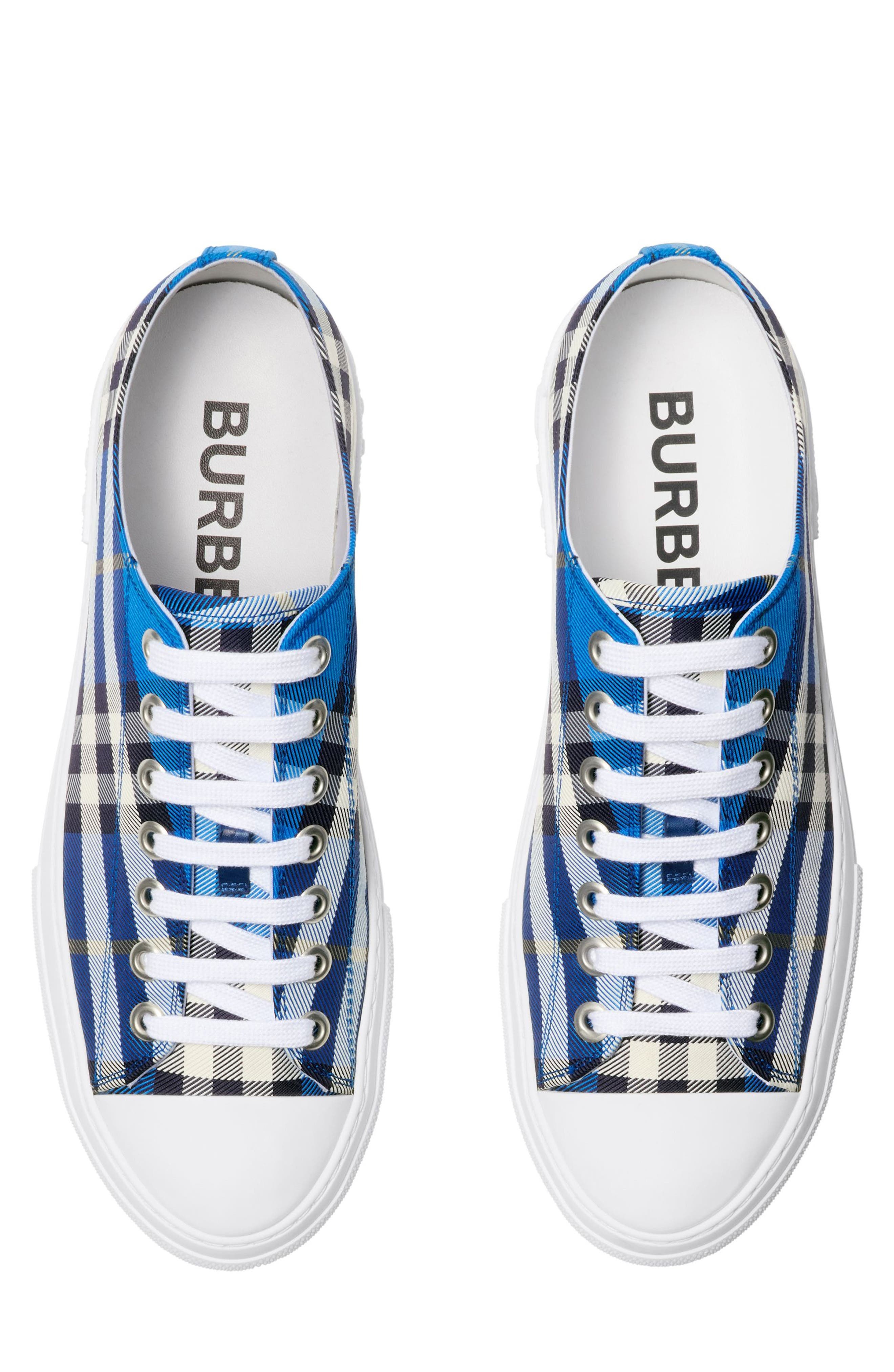 burberry Jack Check Low Top Sneaker in Hyacinth at Nordstrom - 3