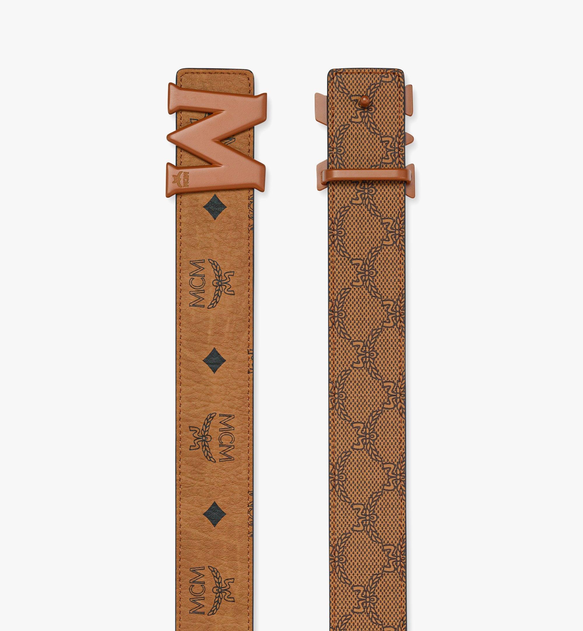 Claus M Reversible Monogram Belt 1.5” - 2