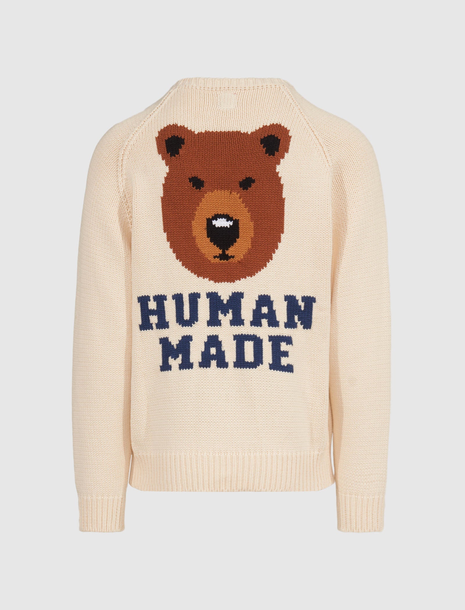 Human Made BEAR RAG KNIT SWEATER | REVERSIBLE