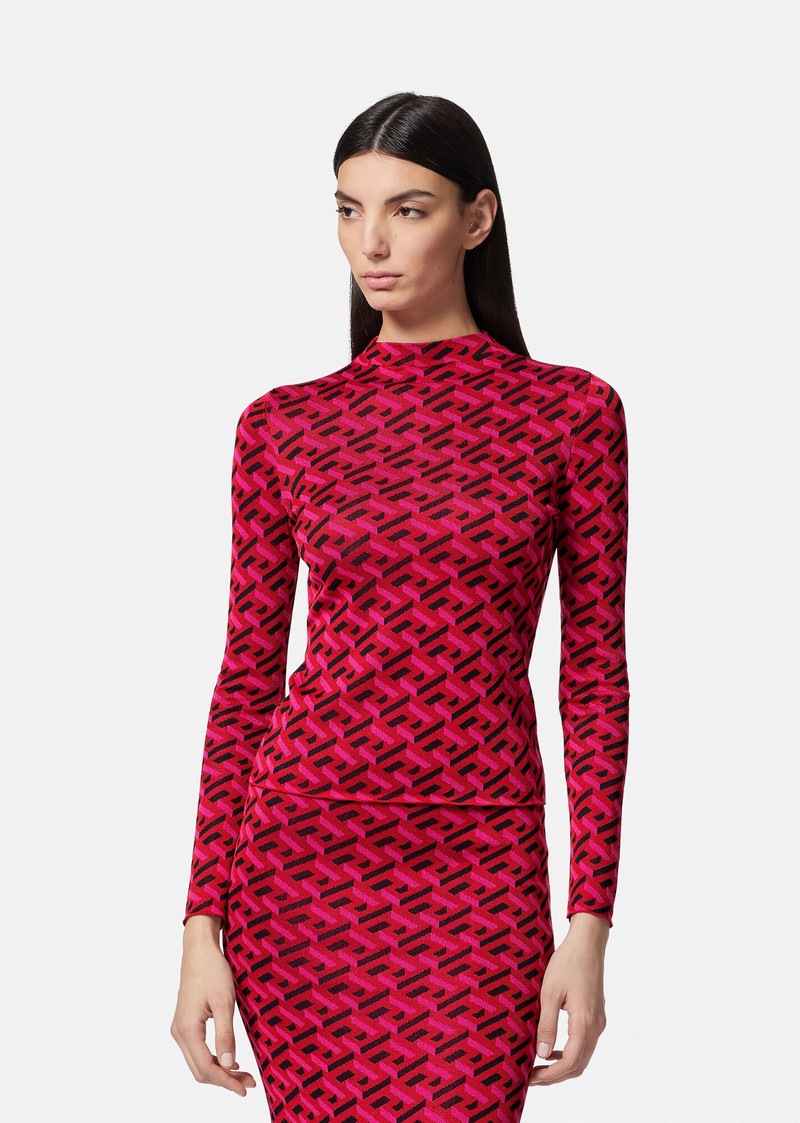 La Greca Jacquard Sweater 3