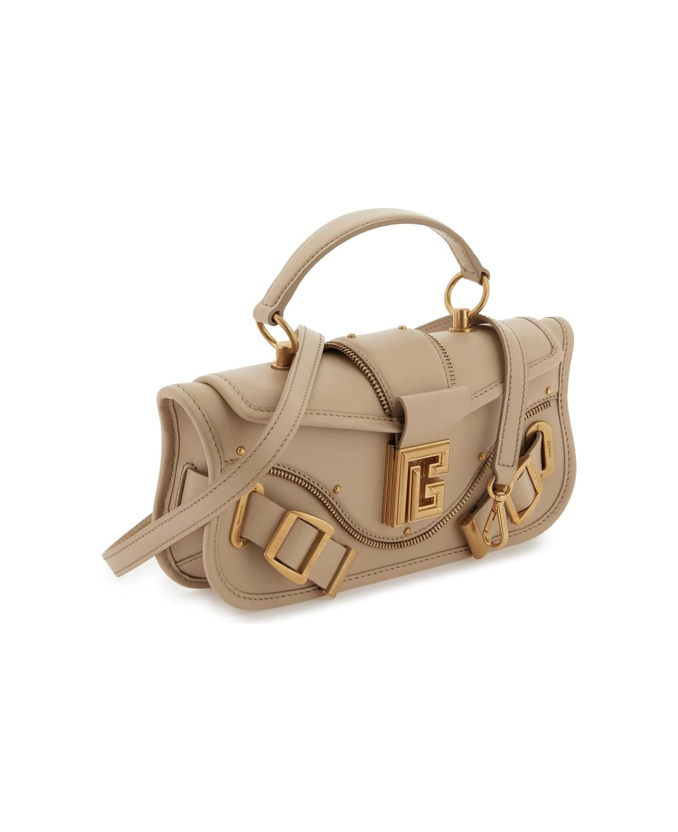 Baguette Bag With Monogram Buckle - 3
