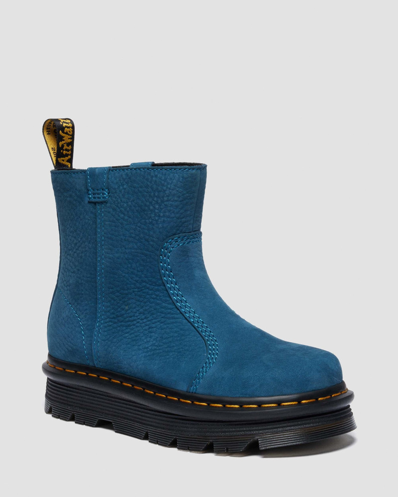 Dr. Martens ZEBZAG RIGGER Slip On Nubuck Boots outlook
