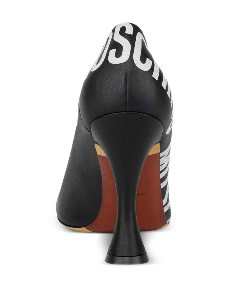 logo-print pumps 3