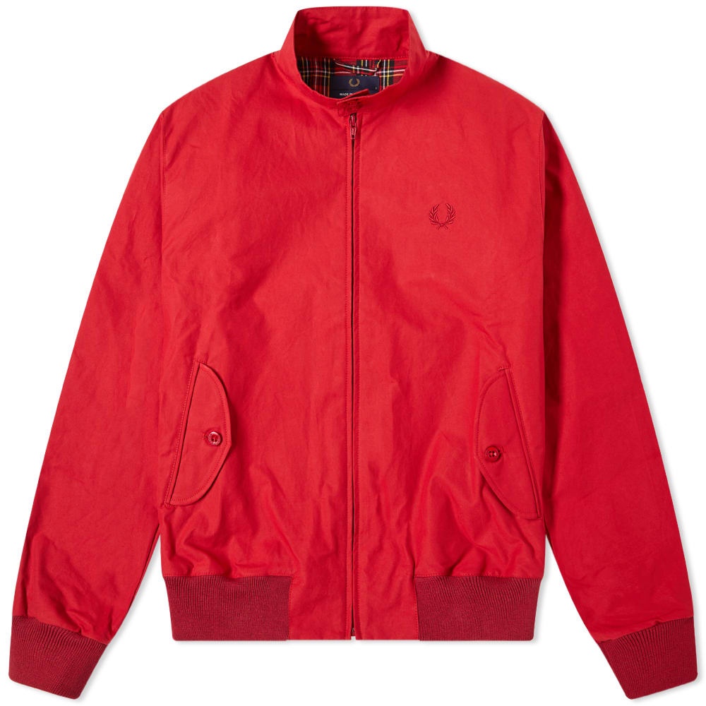 Fred Perry Reissues Made in England Harrington Wax Jacket - 1