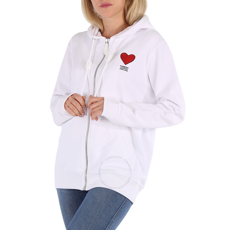 Burberry heart hoodie outlet