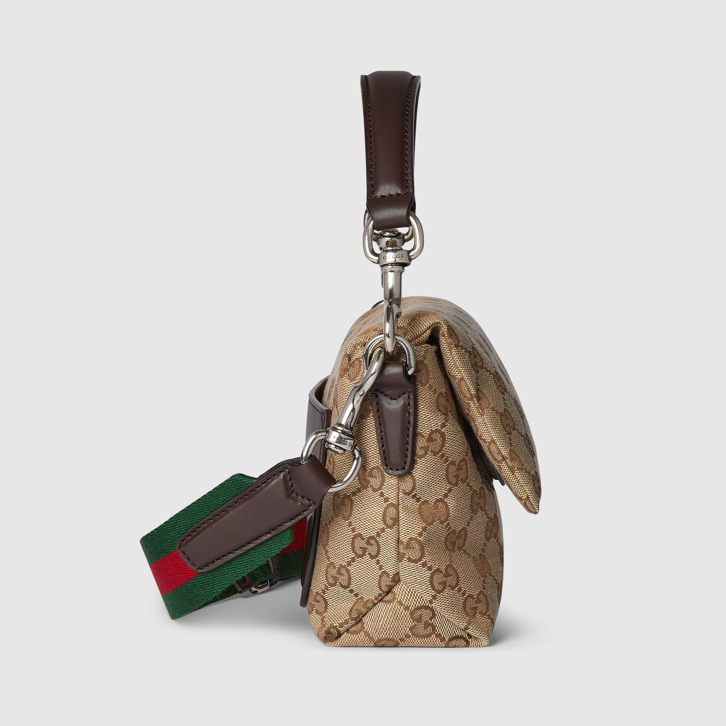Small GG crossbody bag with Web - 9