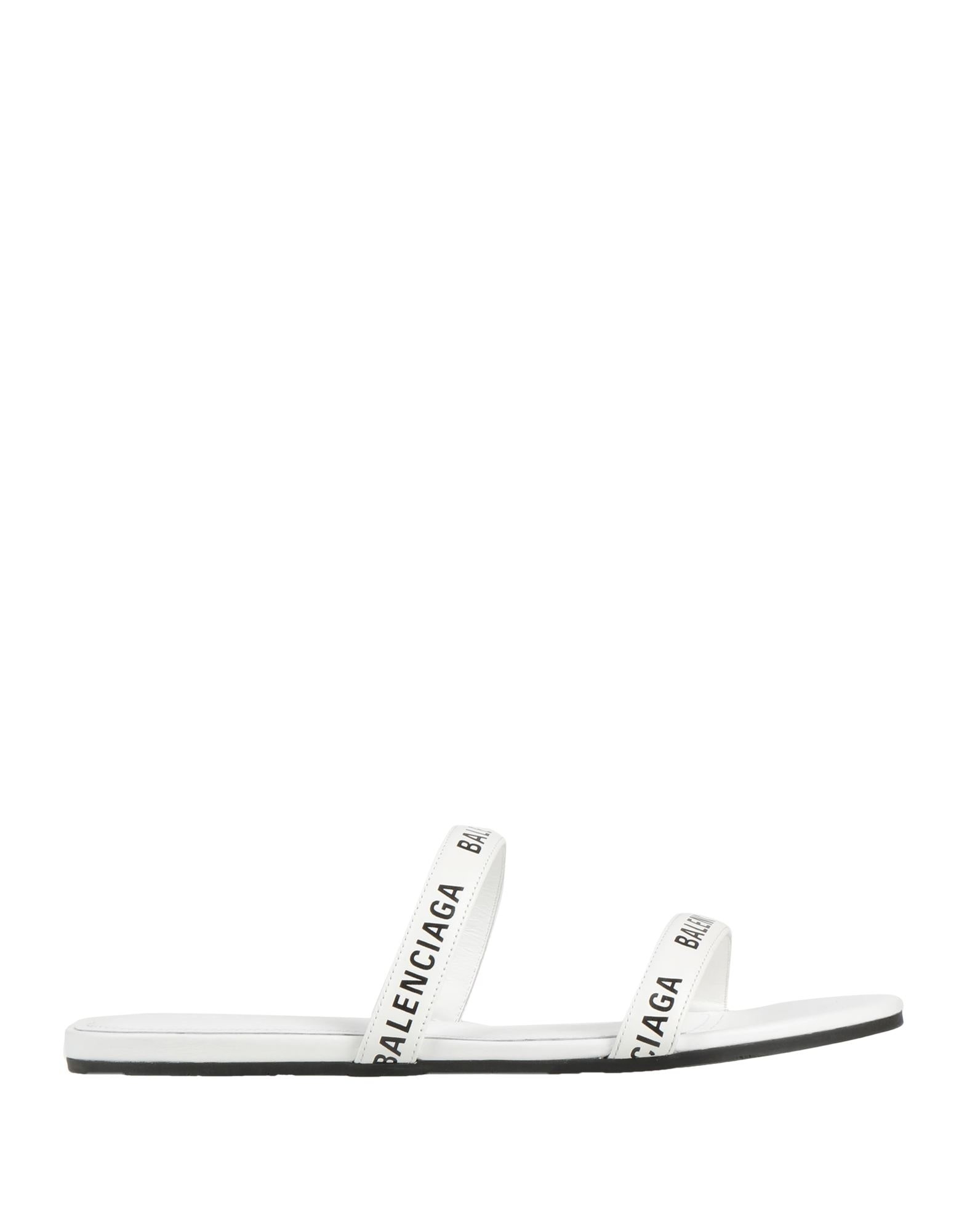 White Women's Sandals - 1